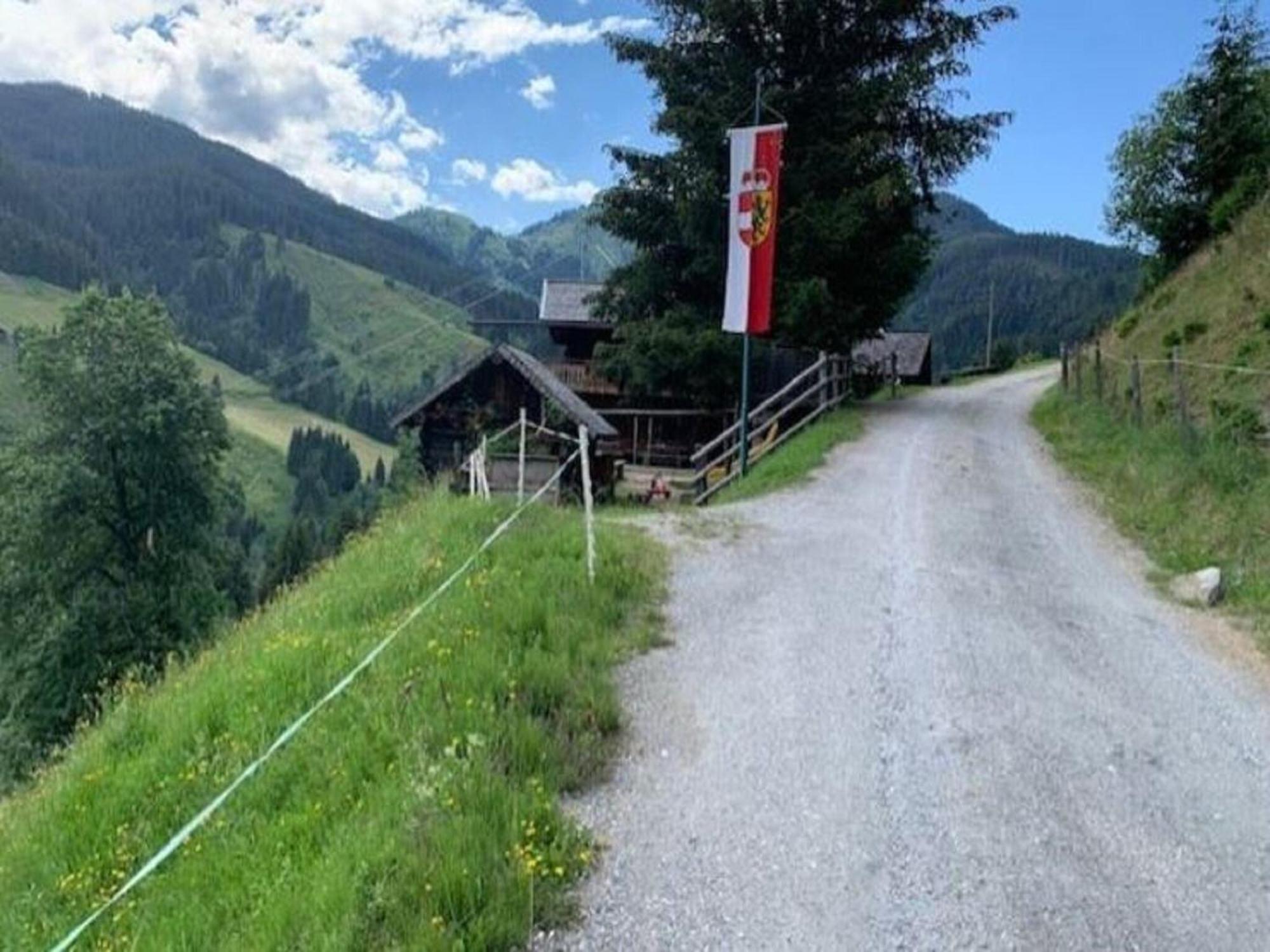 Quaint Mansion Near Ski Bus In Goldegg Buitenkant foto